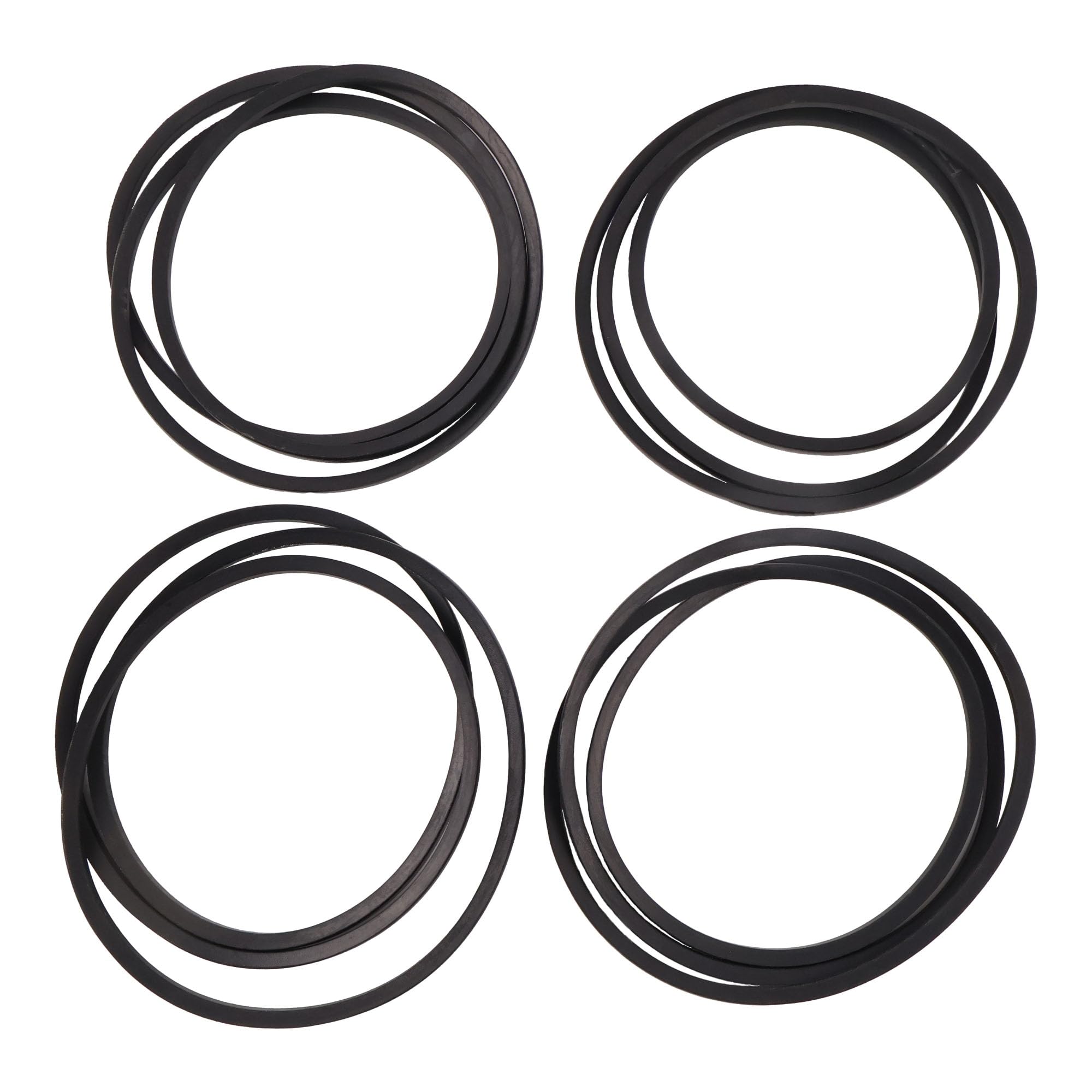 Amazon.com : JEENDA Set of 4 Drive Belts 856112 Compatible with